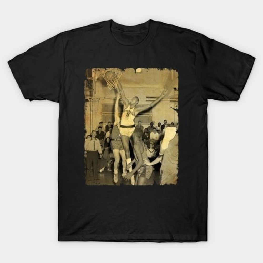 Wilt Chamberlain Wilt Chamberlain Design Of Basketball T-shirt